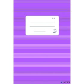   Füzet, tűzött, A5, hangjegy, 16 lap, FŰZFŐI Harmónia "36-16"