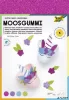 Moosgumi, öntapadó, csillámos, 20x29 cm, 5 lap, FOLIA 'Magic', 5 különböző szín