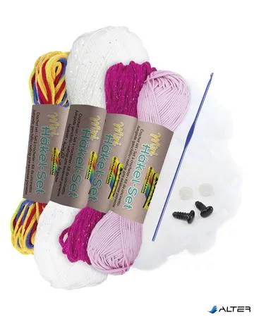 Mini horgolókészlet, FOLIA, „Unicorn”