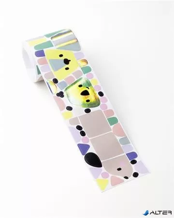 Matrica készlet, 820 db, FOLIA "Mix + Match", állatos motívumok