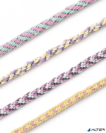 Kreatív ékszerkészítő szett,  16 darab, FOLIA "Kuminimo", pasztell színű karkötők