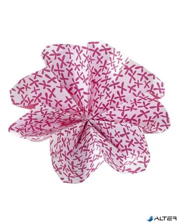 Origami papír, 15x15 cm, 80 g, 50 lap, FOLIA "Tropical", 10 különböző minta