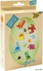 Kreatív mini filc varrókészlet, girland, FOLIA, dinoszaurusz