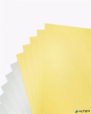Dekorkarton tömb, A4, 300 g, 10 lap, FOLIA, arany-ezüst