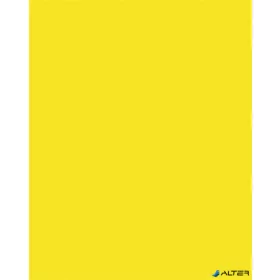   Dekorkarton, 2 oldalas, 50x70cm, 220 g, 10 lap, FOLIA, citromsárga