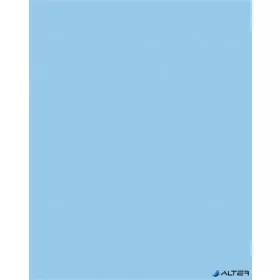   Dekorkarton, 2 oldalas, 50x70cm, 220 g, 10 lap, FOLIA, égszínkék