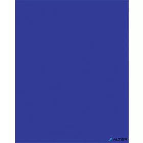   Dekorkarton, 2 oldalas, 50x70cm, 220 g, 10 lap, FOLIA, ultramarinkék