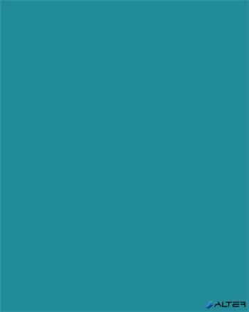 Dekorkarton, 2 oldalas, 50x70 cm, 300 g, 10 lap, FOLIA, türkiz