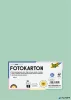 Dekorkarton, 2 oldalas, A4, 300 g, 50 lap, FOLIA, menta