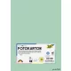Dekorkarton, 2 oldalas, A4, 300 g, 50 lap, FOLIA, menta