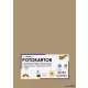 Dekorkarton, 2 oldalas, A4, 300 g, 50 lap, FOLIA, őzbarna