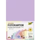 Dekorkarton, 2 oldalas, A4, 300 g, 10x5 lap, FOLIA, „Pastel”, vegyes színek