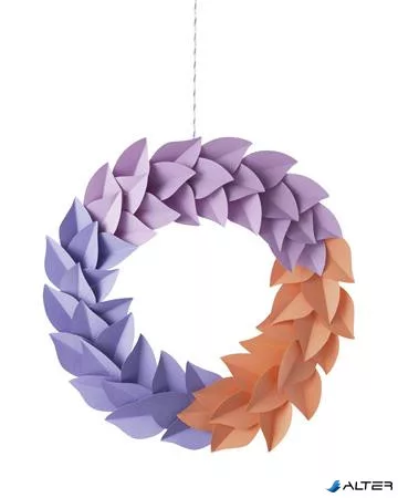 Dekorkarton, 2 oldalas, A4, 300 g, 10x5 lap, FOLIA, „Pastel”, vegyes színek