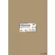 Dekorkarton, 2 oldalas, 50x70 cm, 300 g, 10 lap, FOLIA, őzbarna