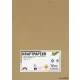Kraft papír, A4, 120 g, 100 lap, FOLIA