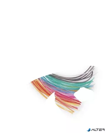 Színes damil, 100 cm, FOLIA "Glitter mix", 50 különböző csillámos szín