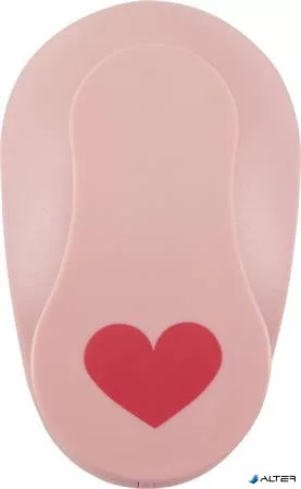 Mintalyukasztó, 76 mm, FOLIA, szív
