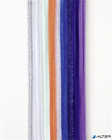 Zseníilia drót, 50 cm, FOLIA 'Világűr', 10 különböző szín