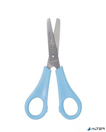 Olló, iskolai, kerekített, 13,5 cm, FOLIA, vegyes színek