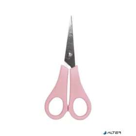 Olló, iskolai, hegyes, 13,5 cm, FOLIA, vegyes színek