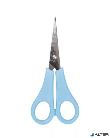 Olló, iskolai, hegyes, 13,5 cm, FOLIA, vegyes színek