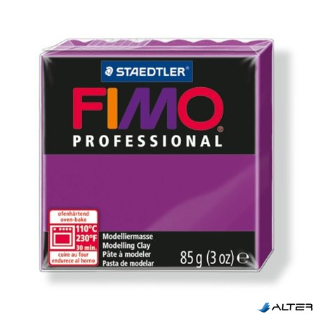 Gyurma, 85 g, égethető, FIMO "Professional", viola