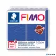 Gyurma, 57 g, égethető, FIMO "Leather Effect", indigókék
