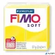 Gyurma, 57 g, égethető, FIMO "Soft", citromsárga
