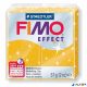 Gyurma, 57 g, égethető, FIMO "Effect", csillámos arany