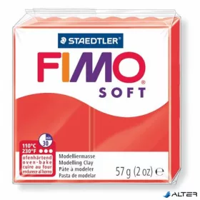   Gyurma, 57 g, égethető, FIMO "Soft", indián piros
