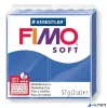 Gyurma, 57 g, égethető, FIMO "Soft", fényes kék