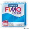 Gyurma, 57 g, égethető, FIMO "Effect", áttetsző kék