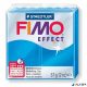Gyurma, 57 g, égethető, FIMO 'Effect', áttetsző kék