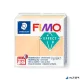 Gyurma, 57 g, égethető, FIMO 'Soft', pasztellőszibarack