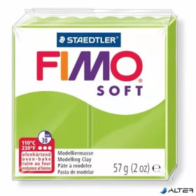 Gyurma, 57 g, égethető, FIMO "Soft", alma zöld