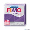 Gyurma, 57 g, égethető, FIMO "Effect", csillámos bíborlila
