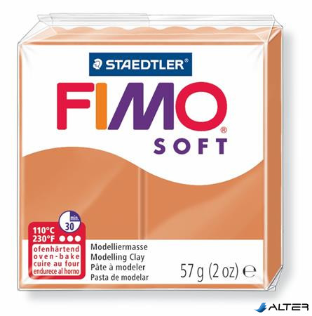 Gyurma, 57 g, égethető, FIMO "Soft", konyak