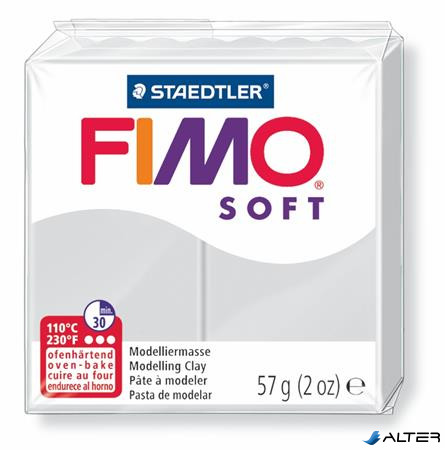 Gyurma, 57 g, égethető, FIMO "Soft", delfinszürke