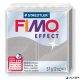 Gyurma, 57 g, égethető, FIMO "Effect", ezüst