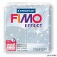 Gyurma, 57 g, égethető, FIMO "Effect", csillámos ezüst
