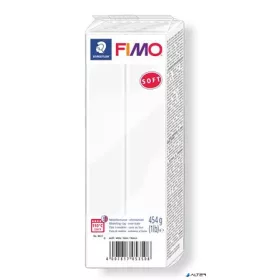 Gyurma, 454 g, égethető, FIMO "Soft", fehér