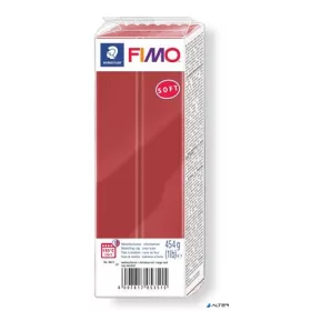   Gyurma, 454 g, égethető, FIMO "Soft", karácsonypiros