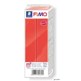   Gyurma, 454 g, égethető, FIMO "Soft", indián piros