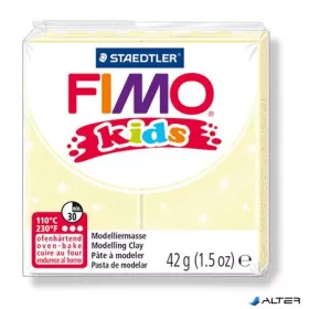   Gyurma, 42 g, égethető, FIMO "Kids", gyöngyház sárga