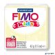Gyurma, 42 g, égethető, FIMO "Kids", gyöngyház sárga