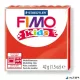 Gyurma, 42 g, égethető, FIMO "Kids", piros