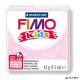 Gyurma, 42 g, égethető, FIMO "Kids", gyöngyház világos rózsaszín