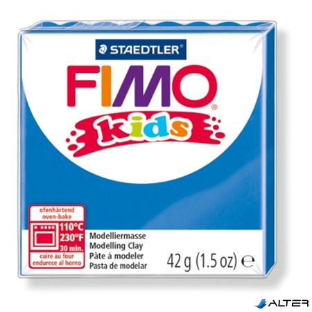 Gyurma, 42 g, égethető, FIMO "Kids", kék