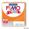 Gyurma, 42 g, égethető, FIMO "Kids", narancssárga
