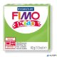 Gyurma, 42 g, égethető, FIMO "Kids", világoszöld